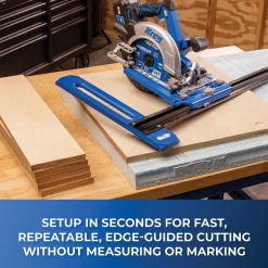 Rip-Cut Circular Saw Guide