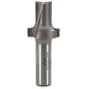 Roundover and Edge Trim Bit w/Plunge Point 3/16" R 1" LD 1/2" SD 1/2" SH 2-5/8" OL 2 FL