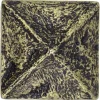 Rustic Pyramid Knob Brass Oxide