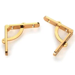 Side Rail Hinge Brass Pair
