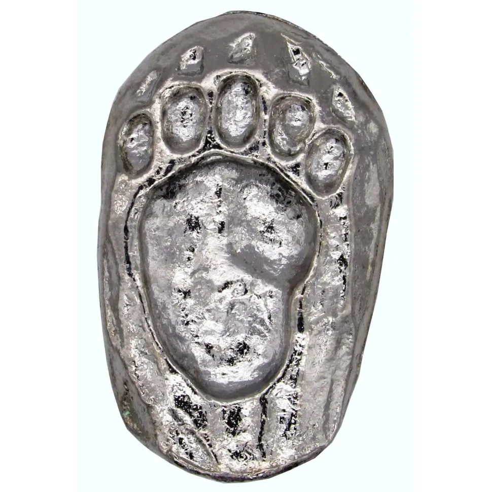 Single Bear Track Pull, Right, Nickel, Model 170N