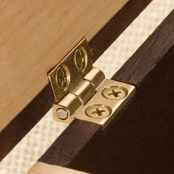 Small Brass Box Hinge 1 Pair