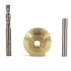 9501 Solid Brass Inlay Set, 1/4" D