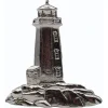 Stand Alone Lighthouse Pull, Nickel, Model 125N