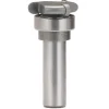 #3520 1/4" Stock Canoe Flute Router Bit With Bearing, 1/2" SH, 1-1/8" CD