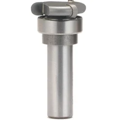 #3520 1/4" Stock Canoe Flute Router Bit With Bearing, 1/2" SH, 1-1/8" CD