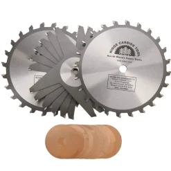 Super Stack Dado Set 8" x 5/8" Bore x 24T