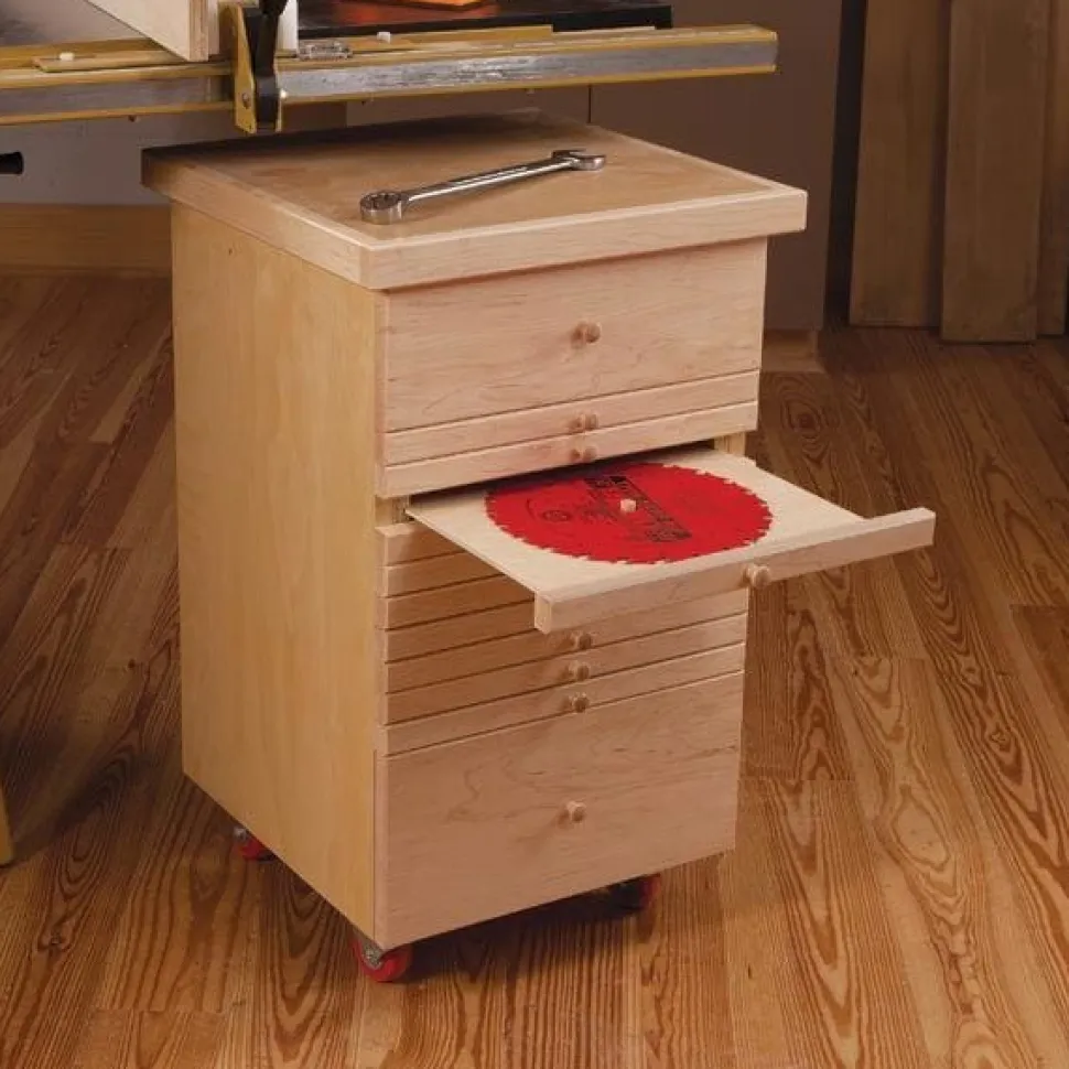 Tablesaw Accessory Cabinet Downloadable Plan
