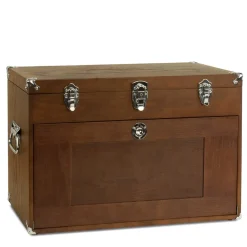 T24-D 11-Drawer Top Chest- Dark Oak