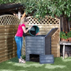 Thermo Wood Grain Texture Composter