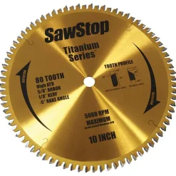 Titanium Series 80T Combination Blade
