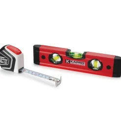 779T 9" Magnetic Torpedo Level and 510 10' Measuring Tape Set