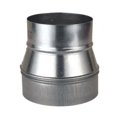 6" to 5" Reducer Dust Collection Fitting Metal