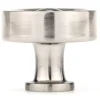 Traditional Knob, 1-3/8" D, Brushed Nickel