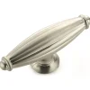 Traditional Knob, 2-9/16" x 25/32", Brushed Nickel