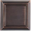 Traditional Knob, 1-3/8" x 1-3/8", Brushed Oil-Rubbed Bronze