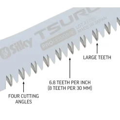 TSURUGI Replacement Blade, 200mm, Large Teeth