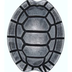 Turtle Shell Knob, Pewter Oxide