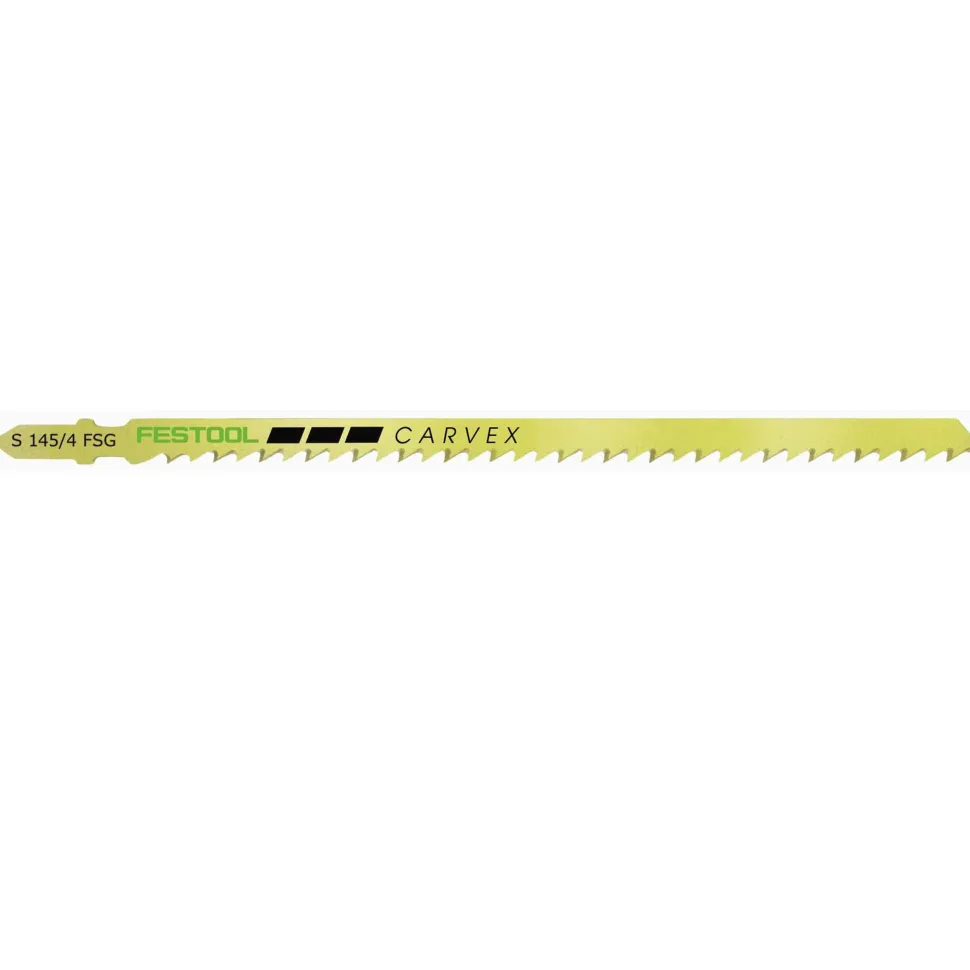 Universal Wood Jigsaw Blades, 145mm L, 4 FSG pitch, 5 pack