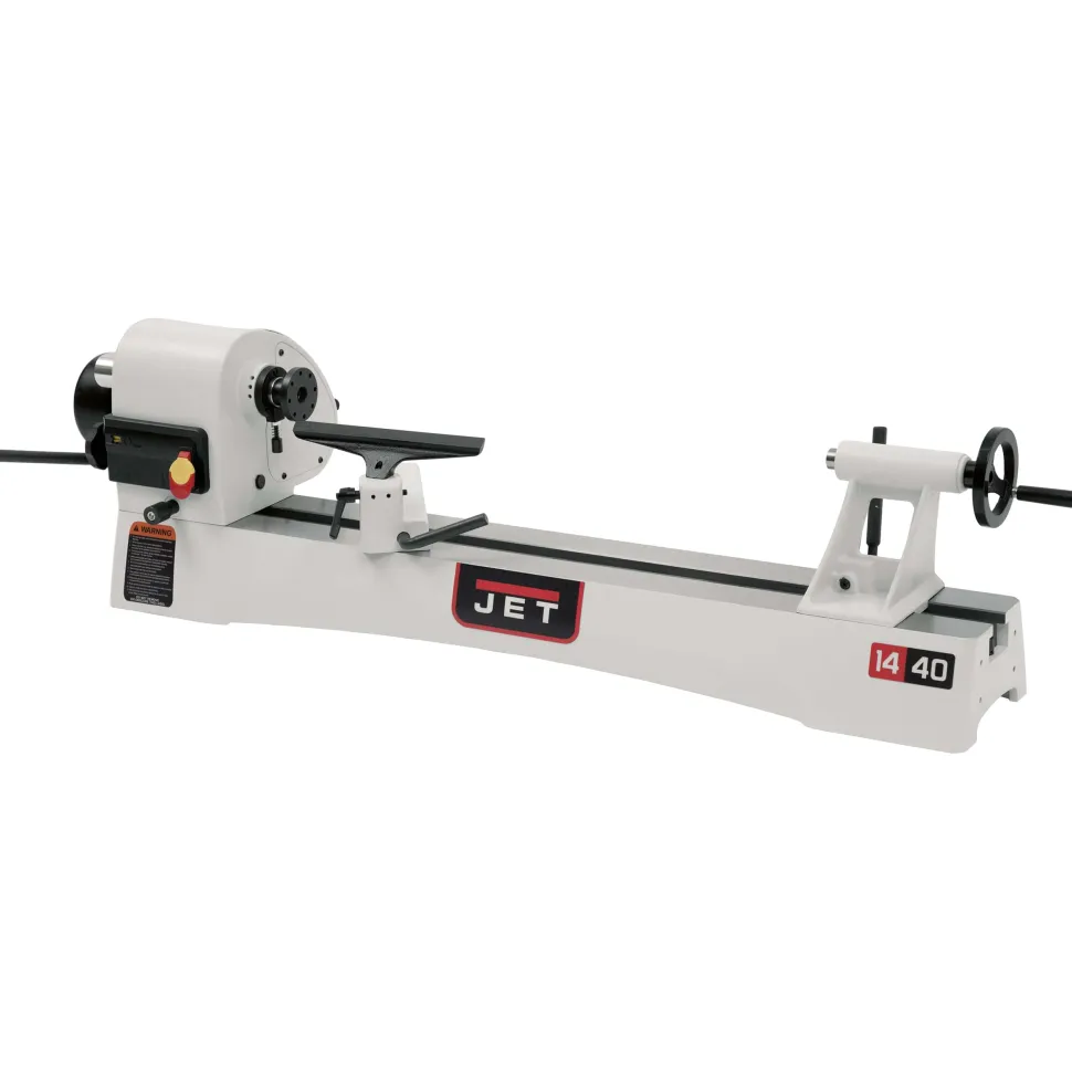 Variable Speed Benchtop Lathe 14" X 40" 1 HP 1 Ph 115/230V JWL-1440VS
