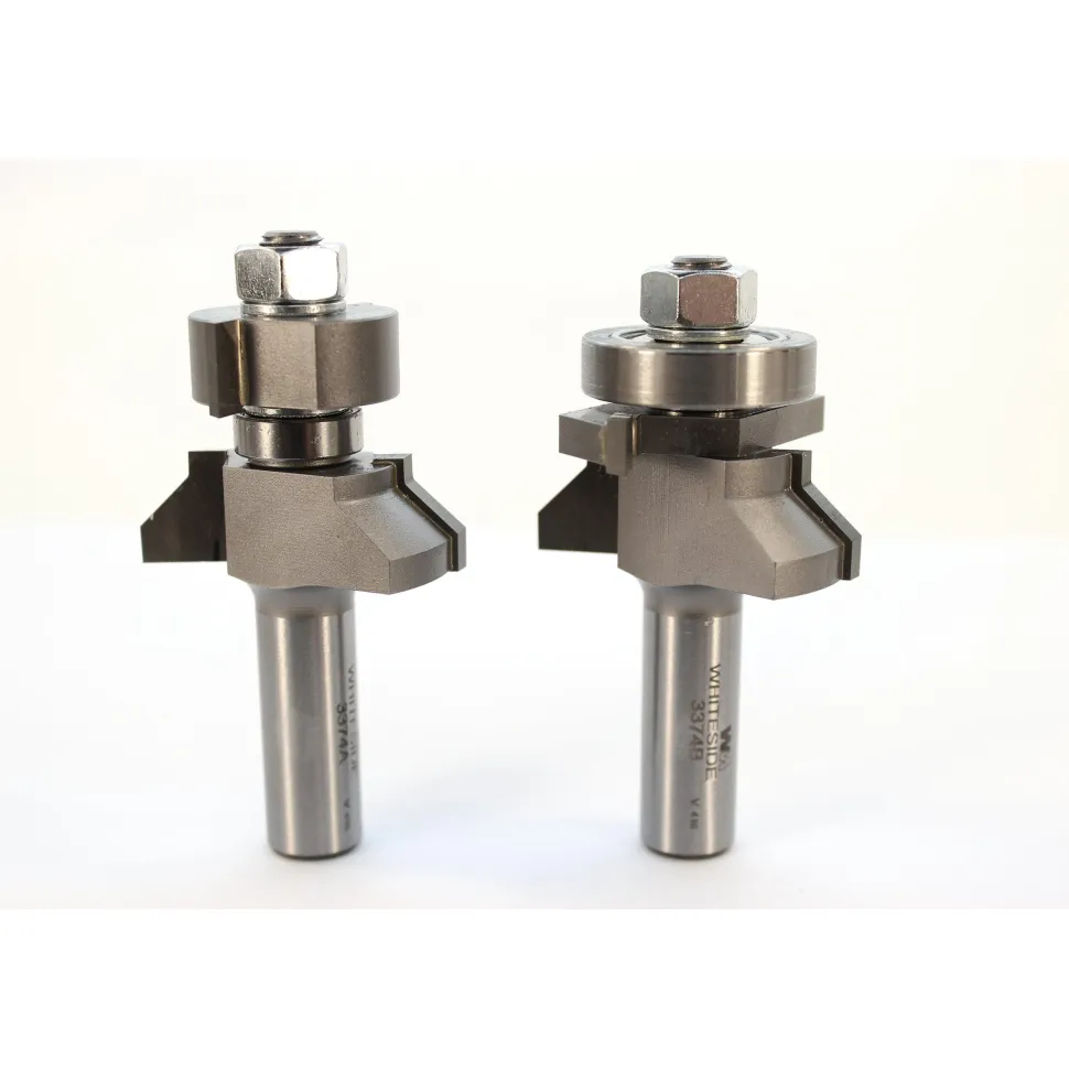 3374 Vee Panel Tongue And Groove (2) Router Bit 1-3/4" D X 1" CL X 2-3/4" OL