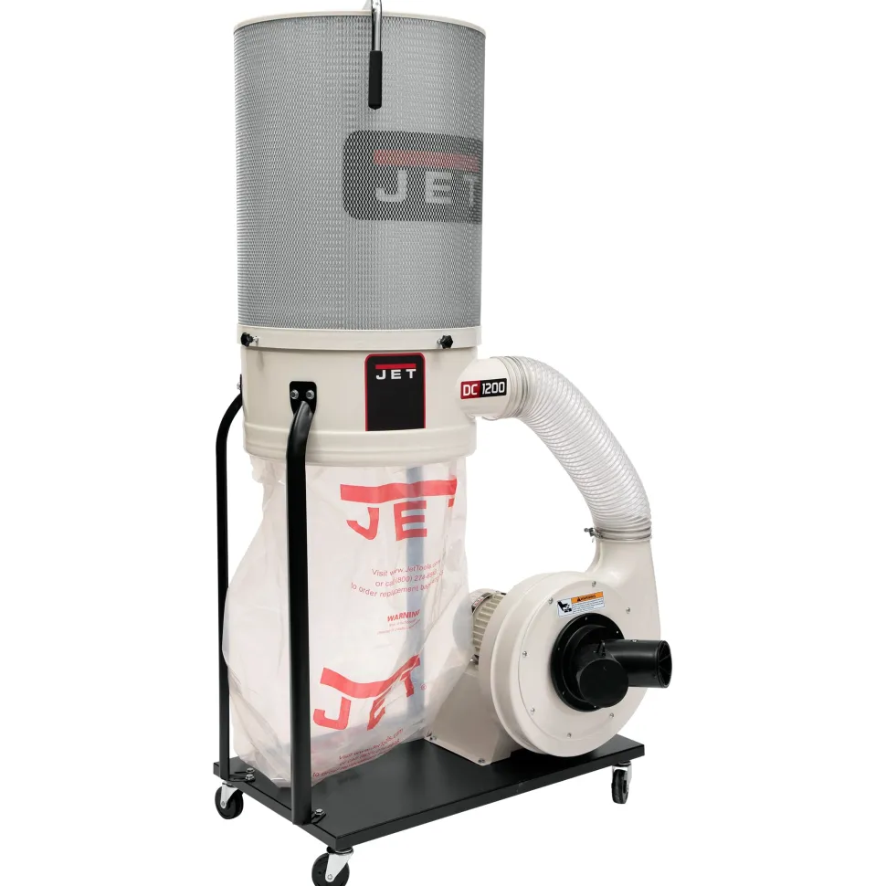 Vortex Cone Dust Collector with 2 Micron Canister Kit 2 HP 1 Ph 230V DC-1200VX-CK1