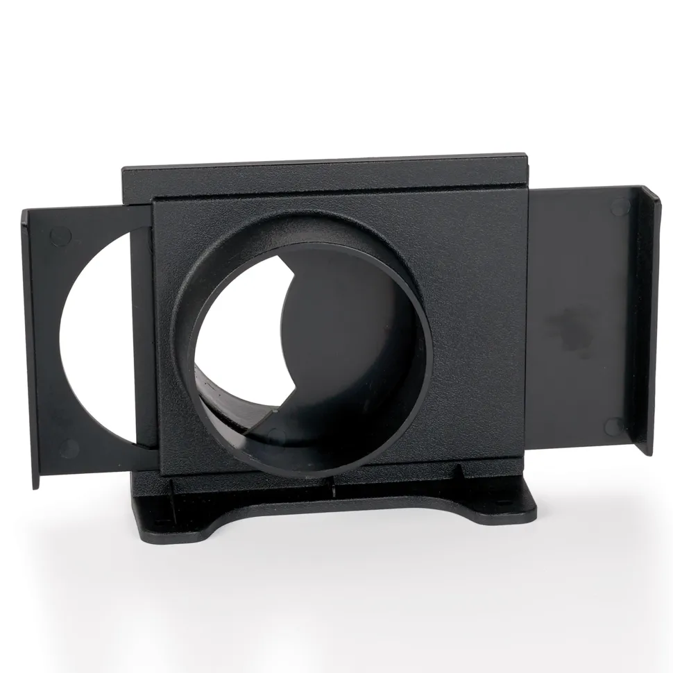 Wall Mount ABS Self-Clean Blast Gate Fitting 4"