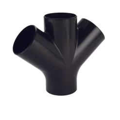 3-Way Junction Fitting for Dust Collection System 4" Diameter