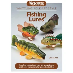 Whittling Folk-Art Style Fishing Lures