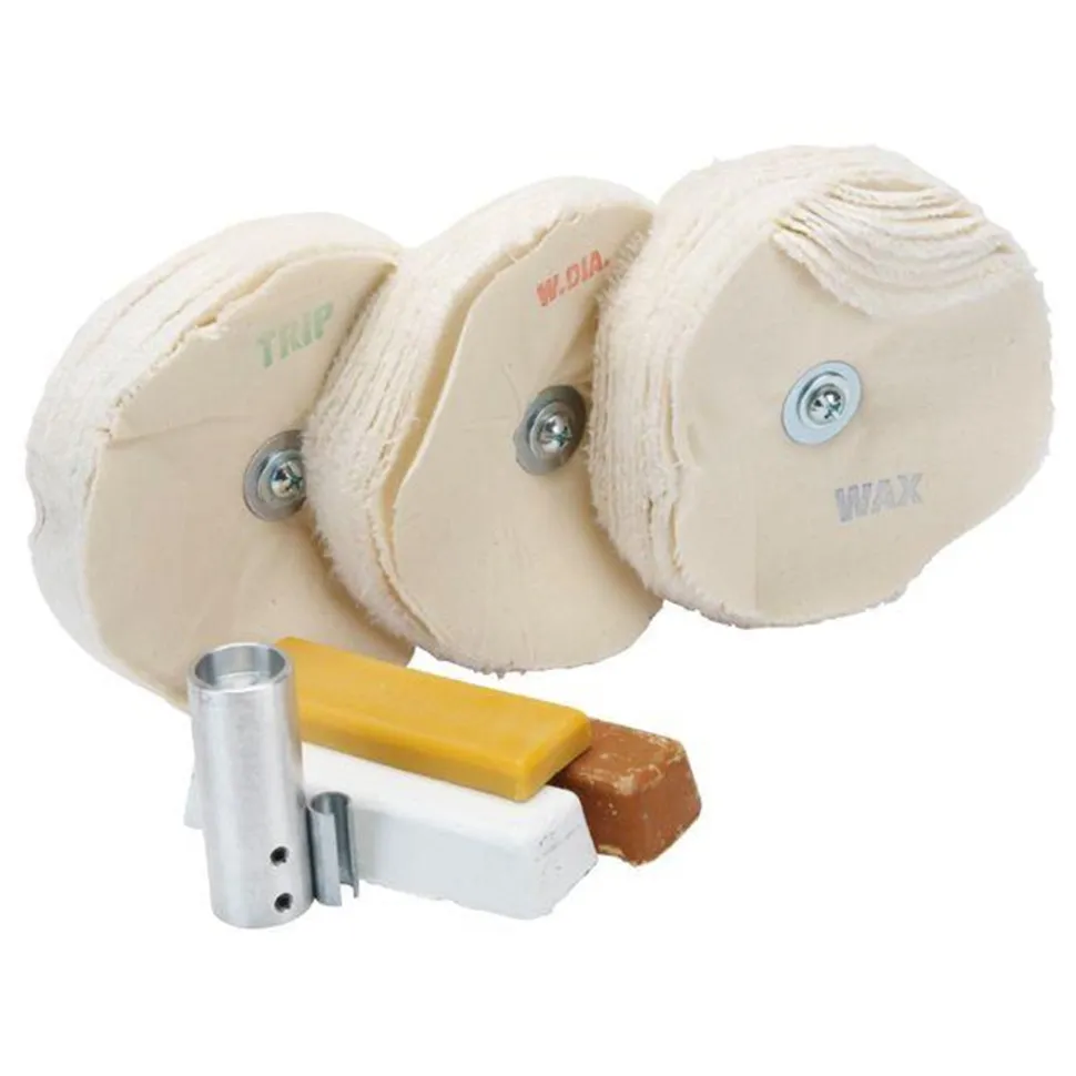 Wood Buff Buffing System for Lathes