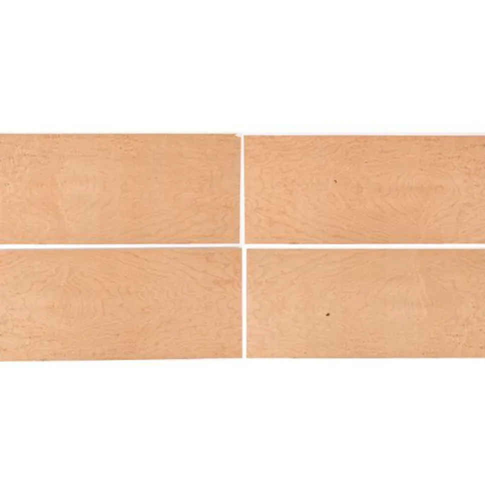 Wood Veneer Pack Sequence Matched 8" x 18" 4 Piece