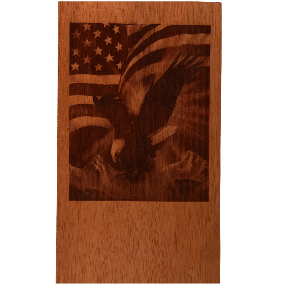 Wood Veneer Pack 4-1/2" to 7-1/2" W 3 Square Feet