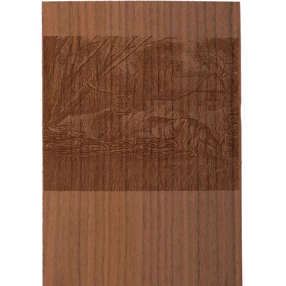 Wood Veneer Pack 4-1/2" to 7-1/2" W 3 Square Feet