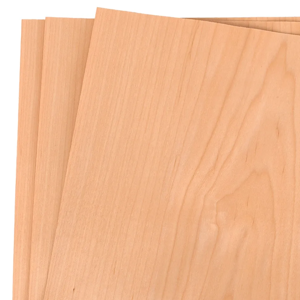 Wood Veneer Pack 12" x 12 3 Piece