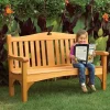 Woodworking Project Paper Plan to Build Comfy Classic Garden Bench