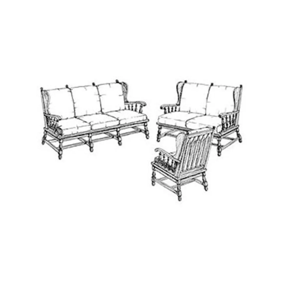 Woodworking Project Paper Plan to Build Sofa, Chair and Loveseat