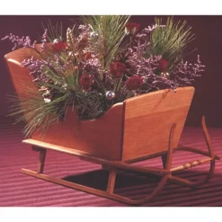 Woodworking Project Paper Plan to Build Vintage Tabletop Sleigh