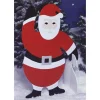 Woodworking Project Paper Plan to Build 4 ft. Santa