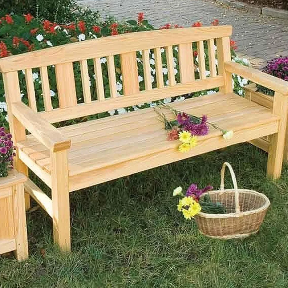 Woodworking Project Paper Plan to Build Garden Bench
