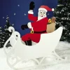 Woodworking Project Paper Plan to Build Sittin' Pretty Santa