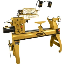 24" x 42" EVS Woodworking Lathe with Lamp Kit 3 HP 230V 4224B