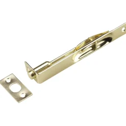 6" x 3/4" Flush Bolt Brass