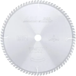 12" X 80T ThinKerf Miter Blade, 0 Degree 1" Bore, ATB